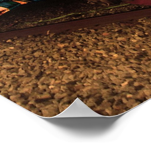 Een beter Kind voelen - Graffiti Train Poster (Hoek)