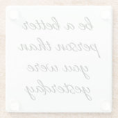 Een beter persoonlijk Onderzetter zijn (Achterkant)