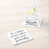 Een beter persoonlijke papieren Onderzetter zijn (Insitu)