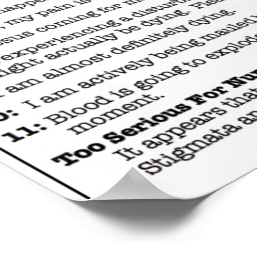 Een beter speldiagram poster (Hoek)