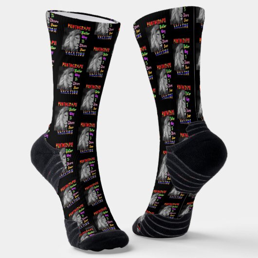Een betere manier om je vakantie te delen sokken (Gebogen)