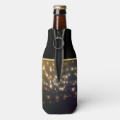 Een betere nieuwe jaren, met Twinkle Lights Flesjeskoeler (Fles Achterkant)