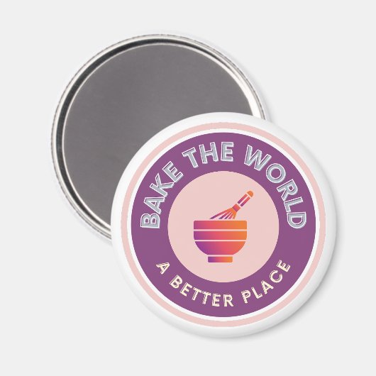 Een betere plek voor amateurbakkers magneet (Voorkant / Achterkant)