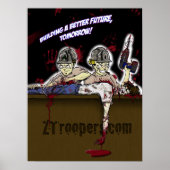 Een betere toekomst bouwen, morgen! Poster (Voorkant)