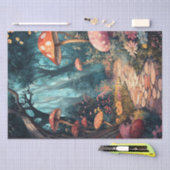 Een betoverd bospad door Wonderland Tissuepapier (Craft)