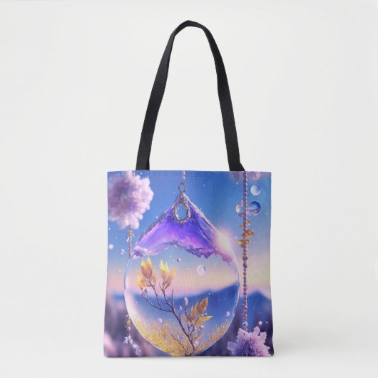 Een betoverd winteramulet tote bag (Voorkant)