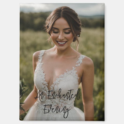 Een betoverde avondmagneet magneet (Voorkant)