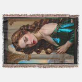 Een betoverend portret van de Emerald Empress Deken