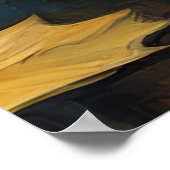 Een Bever van Van Gogh Poster (Hoek)