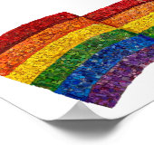 Een bevoorrechte vlag gemaakt van de componenten v poster (Hoek)