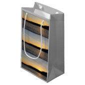 Een bevroren Zonsondergang Klein Cadeauzakje (Voorkant Gekanteld)