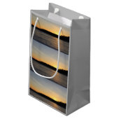 Een bevroren Zonsondergang Klein Cadeauzakje (Achterkant Gekanteld)