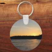 Een bevroren Zonsondergang Sleutelhanger (Voorkant)