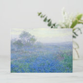 Een bewolkte dag, Bluebonnets | Julian Onderdonk (Staand voorkant)