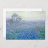Een bewolkte dag, Bluebonnets | Julian Onderdonk (Voorkant / Achterkant)