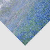 Een bewolkte dag, Bluebonnets | Julian Onderdonk Tissuepapier (Detail)
