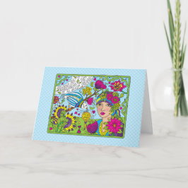 Een bezige Life_Greeting Kaart