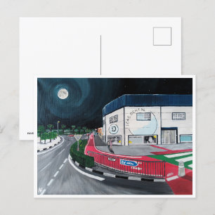 Een bezoek aan het schilderij van de tandarts door briefkaart