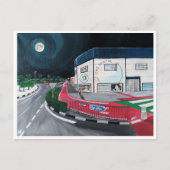 Een bezoek aan het schilderij van de tandarts door briefkaart (Voorkant)