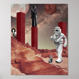 Een bezoek aan Mars Poster