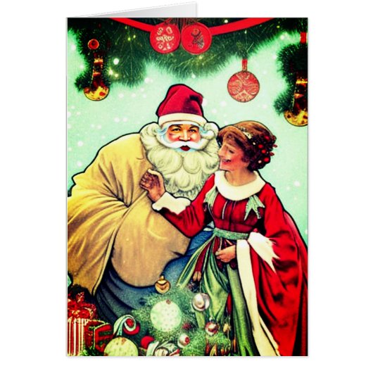 Een bezoek met de Kerstman (Voorkant)