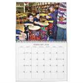Een bezoek van de drumleraar 2009 dagagenda kalender (Feb 2026)