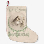 Een bezoek van Sint-Nicolaas Kleine Kerstsok (Voorkant)