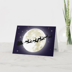 Een bezoek van St. Nicholas Feestdagen Kaart