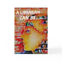 Een bibliothecaris kan… een notecard zijn!