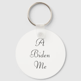 Een Biden Me Sleutelhanger