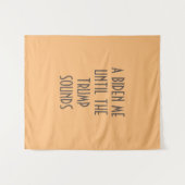 EEN BIDEN TOT DE TRUMP ZOND Tapestry Wandkleed (Voorkant (horizontaal))