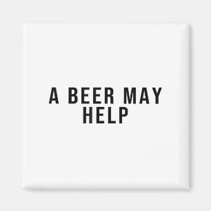 Een biertje kan helpen magneet