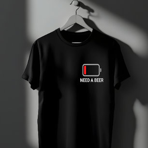 Een biertje nodig t-shirt
