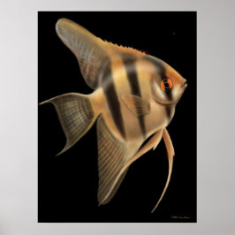 Eén Big Angelfish print