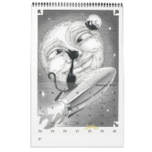 Een Big Boo Kat Year Agenda Kalender (Jan 2027)