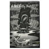 Een Big Boo Kat Year Agenda Kalender (Hoes)