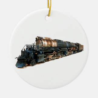 Een Big Boy Steam-locomotief Keramisch Ornament