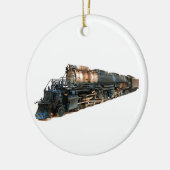 Een Big Boy Steam-locomotief Keramisch Ornament (Links)