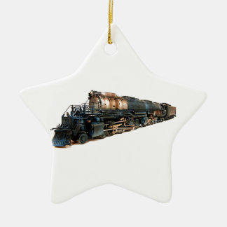 Een Big Boy Steam-locomotief Keramisch Ornament