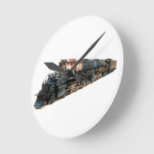 Een Big Boy Steam-locomotief Ronde Klok (Hoek)