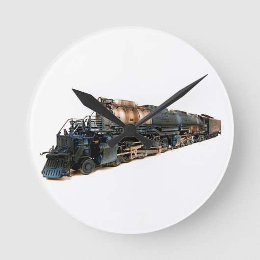 Een Big Boy Steam-locomotief Ronde Klok (Voorkant)