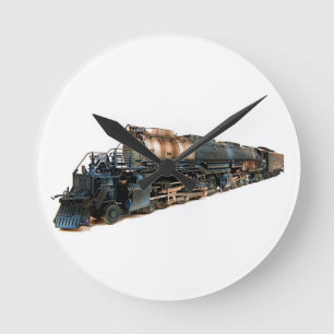 Een Big Boy Steam-locomotief Ronde Klok