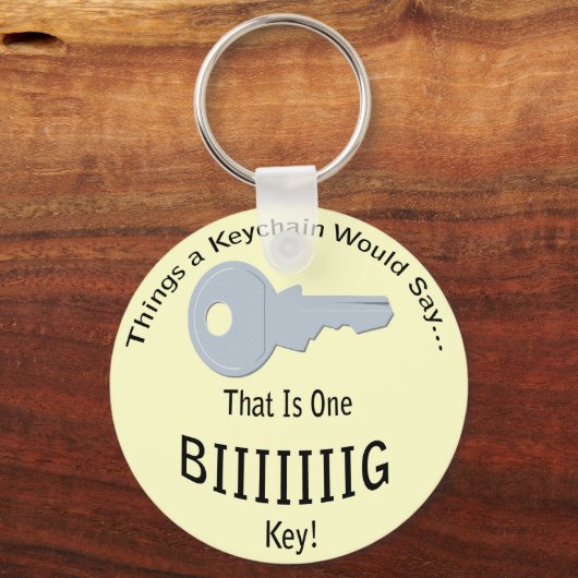 Eén BIG Key LT-Sleutelhanger Sleutelhanger (Voorkant)