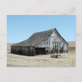 Een Big Old Barn Briefkaart (Voorkant)