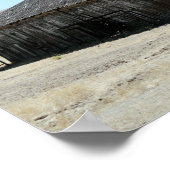 Een Big Old Barn Poster (Hoek)