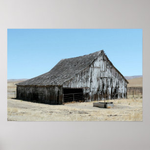 Een Big Old Barn Poster