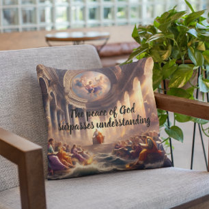 Een bijeenkomst van zielen in een kamer kussen