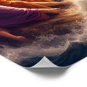 Een bijeenkomst van zielen in een kamer poster (Hoek)