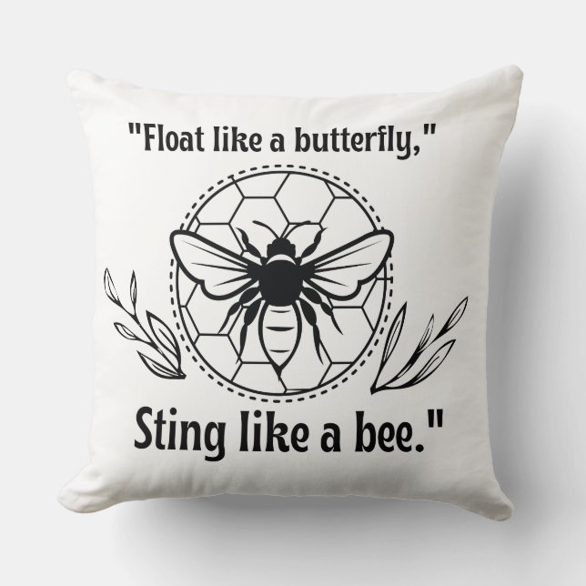 een bijen kussen (Voorkant)