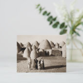 Een bijenkorf buiten Aleppo in Syrië Briefkaart (Staand voorkant)